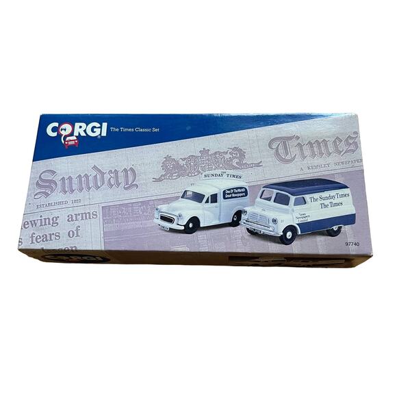 Corgi The Times Classic Set Sunday Times newspaper trucks diecast Collectibles - Picture 2 of 13
